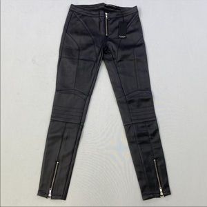 Black Orchid Biker Super Skinny Slick Black